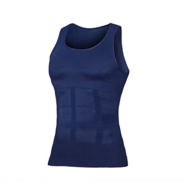 

xgsU slim lift seamless body shaping abdominal corset men' tank tops vest women' corset vest, White;black