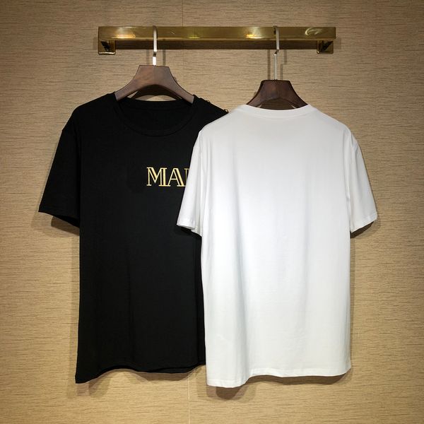 

mens letter print t shirts black fashion designer summer short sleeve size s-xxl, White;black