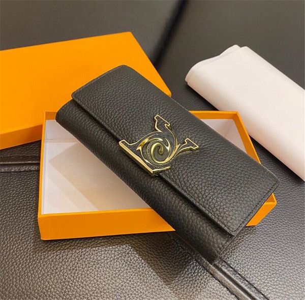 

famous brand mens womens wallets classic leather flower letter built-in clip coin purses designer bag card slots clutch bags ladies wallet p, Red;black