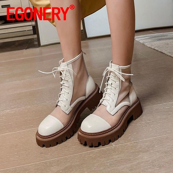 

summer style women leisure sandals thick bottom gauze short boots solid color concise comfortable frenulum zipper, Black