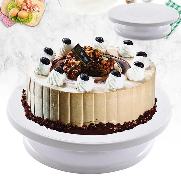 

baking & pastry tools cake turntable color box pp decorating flower tool 10 inch