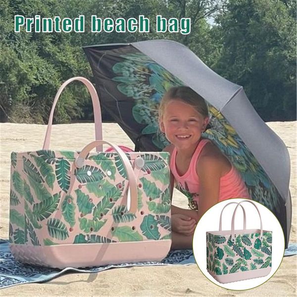 

duffel bags waterproof washable tip proof durable open tote bag hollow handbag for the beach boat pool sports xin-