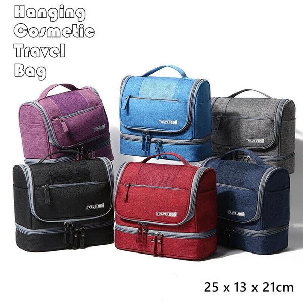 

toiletry bag waterproof men hanging makeup oxford travel organizer cosmetic for women necessaries make up storage boxes & bins