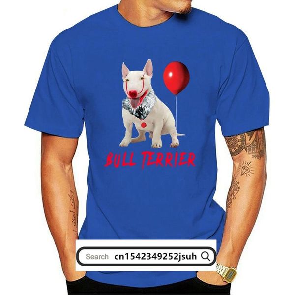 

men's t-shirts camiseta terrier do touro de pennywise, White;black
