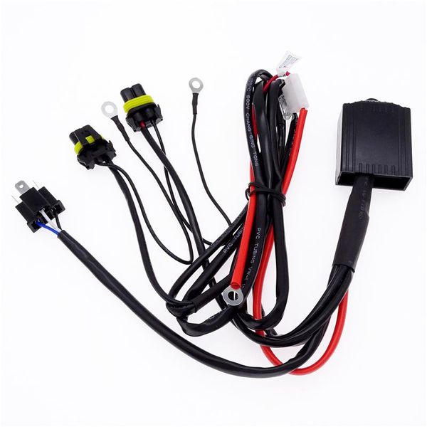 

1pc h4/9003 h13/9008 9007/9004 light xenon lamp socket connector hid headlight relay wire harness controller line other lighting system
