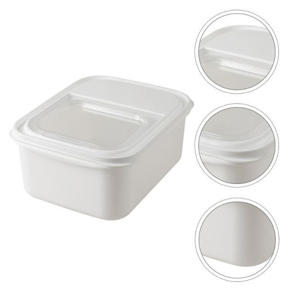 

storage bottles & jars 1pc rice bucket tank flour with cup