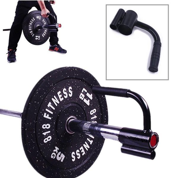 

accessories gym home fitness core strength trainer double landmines handle barbell attachment t-bar rod insert row plate equipment