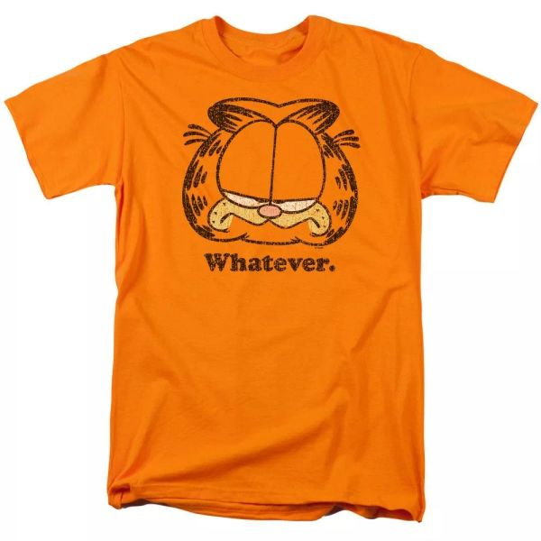

garfield whatever t-shirt sizes s-3x new, White;black