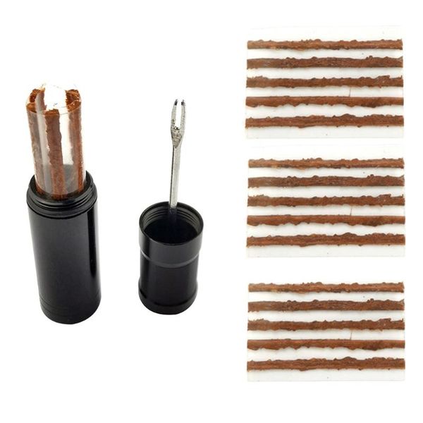 

tools bicycle 20pcs tire repair rubber strip and drill mtb road bike tubeless tool restore set