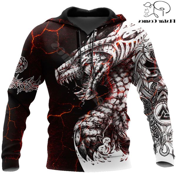 

men's hoodies & sweatshirts sweatpants with a 3-d dragon pattern, black and white, male, feminine, unisex, zipper, pullover, casual jac