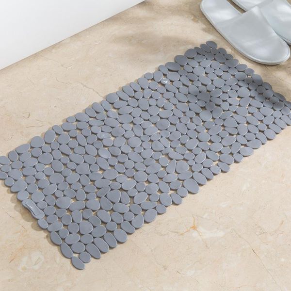 

bath mats creative large bathtub safety shower non-slip bathroom with suction cups mat pvc pebbles floor