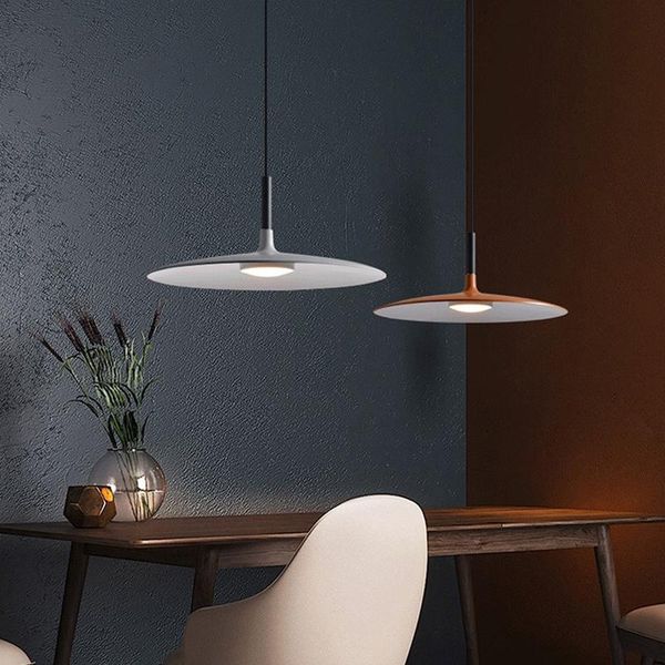 

pendant lamps nordic ufo led light modern creativity chandelier indoor restaurant home bedroom living room kitchen hanging