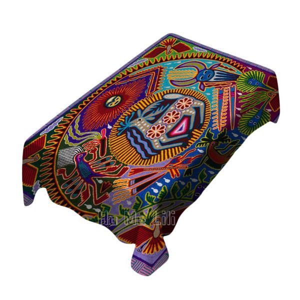 

table cloth art painting deer tablecloth polyester waterproof oil proof reusable