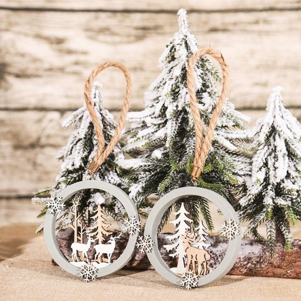 

decorative objects & figurines three-dimensional elk doll pendant christmas tree ornaments
