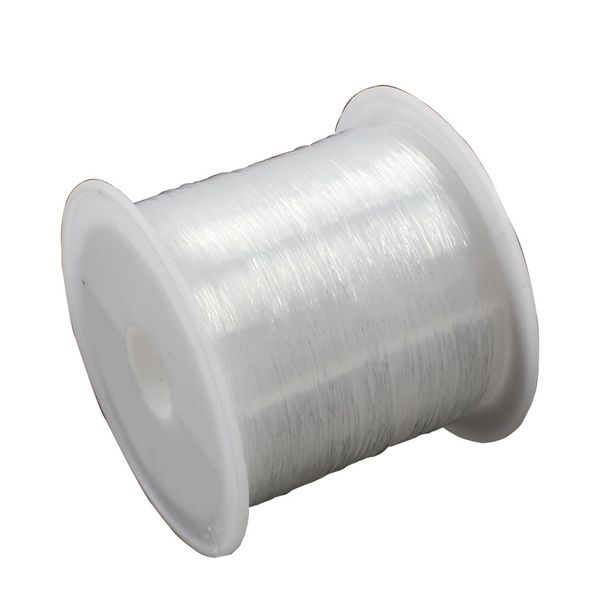 Linha de Pesca de Cristal Forte PE Nylon Trançado Linha Monofilamento 0.2mm-0.6mm 155/100/80/60/60/45/35 / 22 / 20m Acessórios de arame 441 Z2