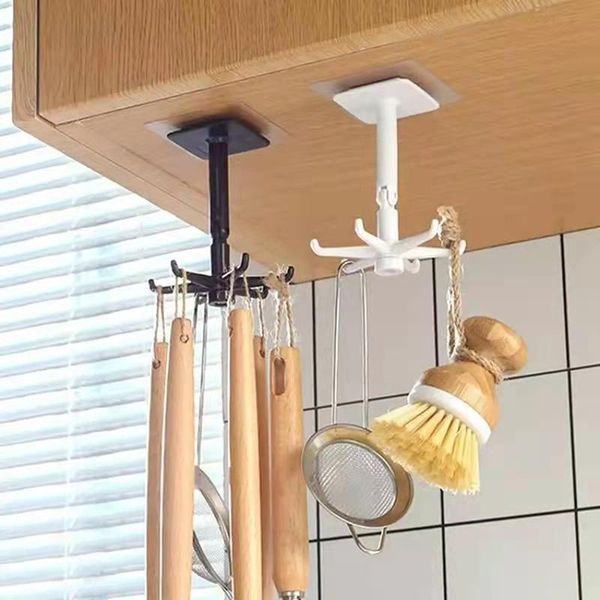 

hooks & rails kitchen hook organizer bathroom hanger wall dish drying rack holder for lid cooking accessories cupboard storage cabinet shelf
