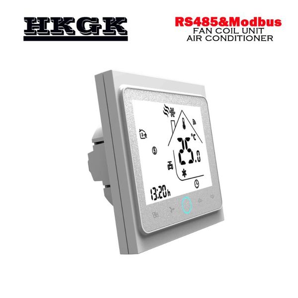 

smart home control rs485 4pipe 2p thermostat for cooling/heating switch
