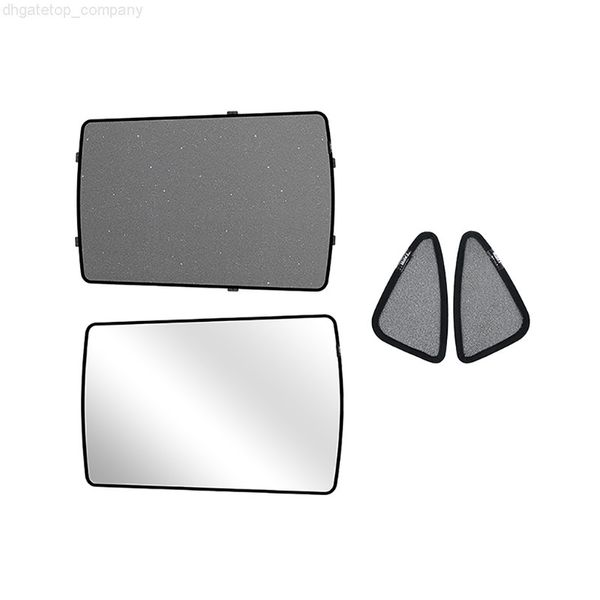 

sun shade glass roof sunshade sunroof rear window sunshade foldable for model 3/y accessories upgrade two-layer 6 pcs