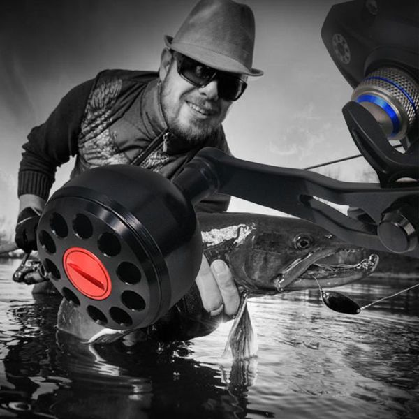 

38mm fishing knob reel handle for spinning wheel type 38 mm,alloy with shaft accessories set baitcasting reels