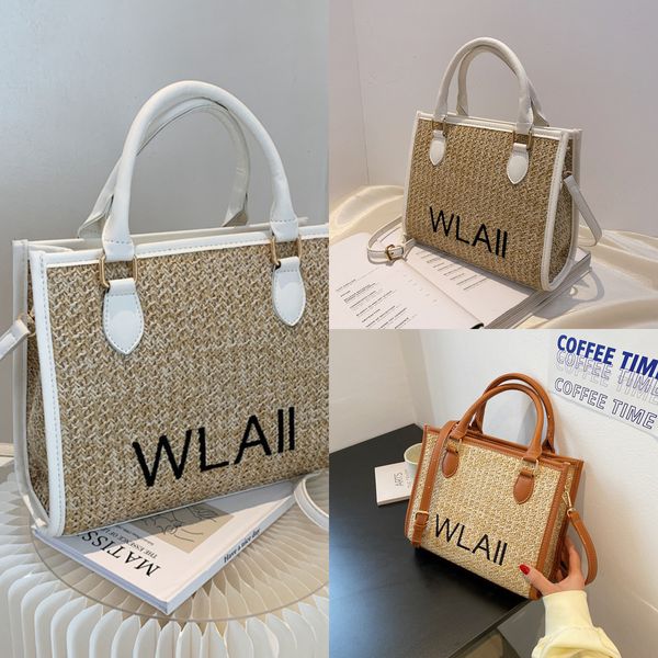 

new fashion woven women's bag beach grass sling shoulder messenger bag handbags