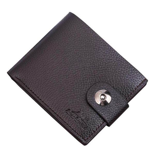 

wallets luxury designer mens wallet leather pu bifold short men hasp vintage male purse coin pouch multi-functional cards, Red;black