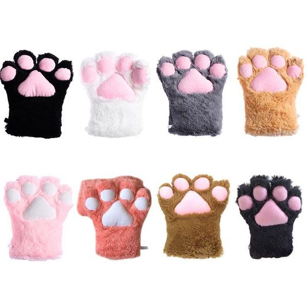 

other event & party supplies omen girls cute bear cat glove winter warm thick fluffy plush cartoon animal anime lolita cosplay mitten