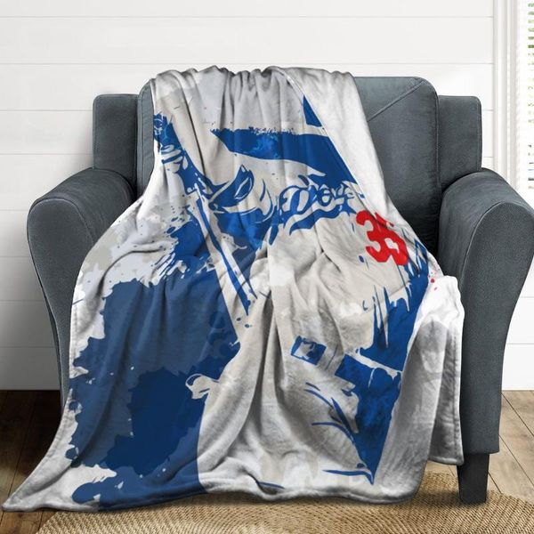 

blankets flannel blanket 35 cody bellinger ultra soft micro fleece vertical cozy lightweight microfiber all season bedroom living room