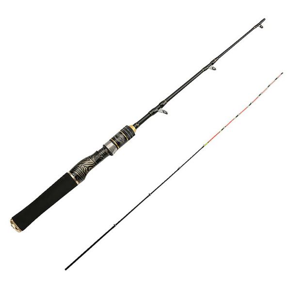 

titanium alloy mini solid soft tip lead fishing rod 1.2m travel bait boat raft rods