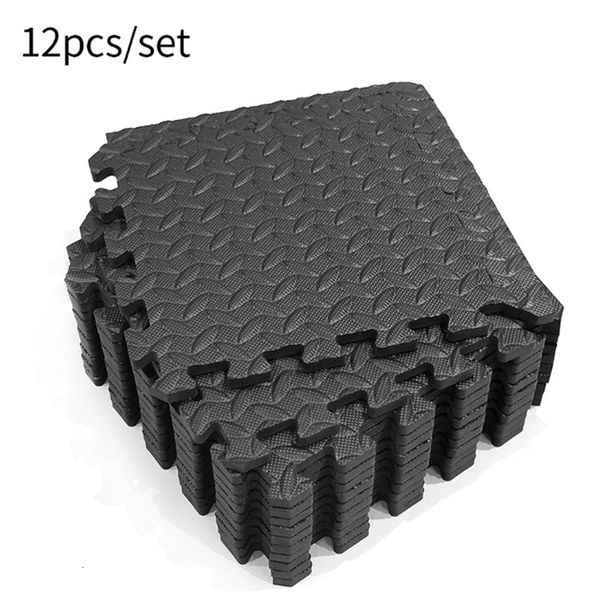 

workout floor weight lift puzzle mat exercise mats gym foam interlocking tiles 12pcs 30x30cm splicing cushion