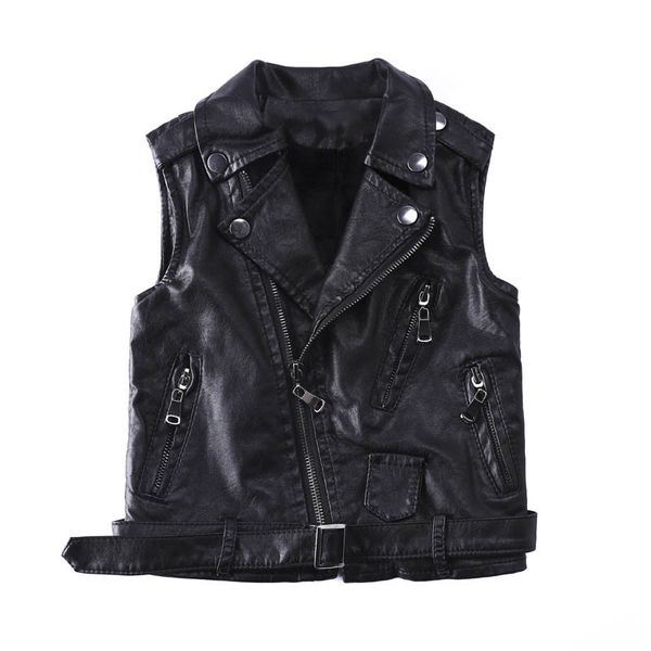 

waistcoat kids coat children winter warm vests girls clothes children's clothing boy leather armor spring and autumn pu pican shoulder, Camo