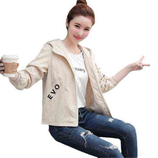 

spring coat women's versatile short autumn dr korean spring and loose et early fashion, Black;brown