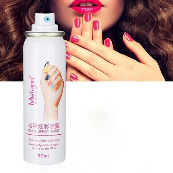 

60ml perfect nail polish spray + base coat pro styles to washing easy r2v31
