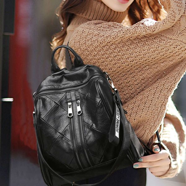 

backpack women's backpack fashion trend in
