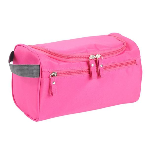 

portable travel waterproof storage bag large makeup wash toiletry organizer bags cosmetic zipper case duffel