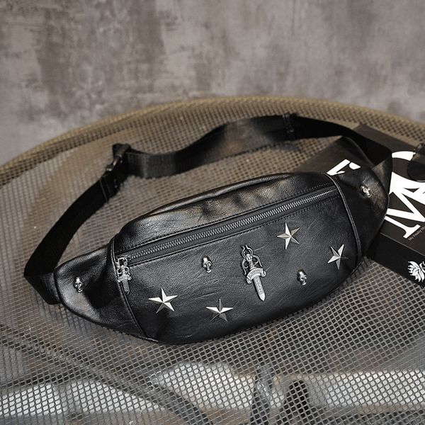 

pockets crossbody waist bag, chest men's and women's bag 2021 fashion, foreign style, leisure versatile, simple atmospheric