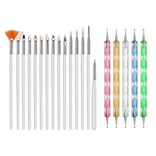

nail art kits liner brush set plastic rod pen wholesale tool