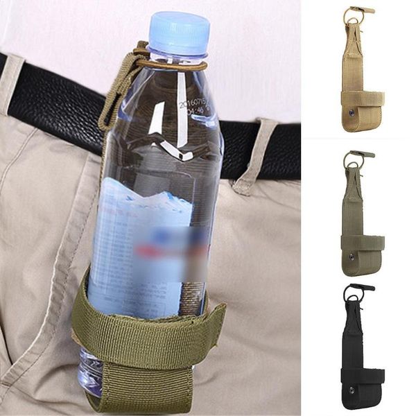 

hydration packs minimalist tactical hiking camping molle water bottle holder belt carrier pouch nylon bag travel kits