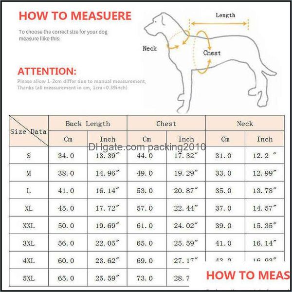 Cão Vestuário Suprimentos Pet Home Jardim S-5Xl Greyhound Roupas Inverno Outono Turtleneck Casaco Casaco Faraó Hound Great Dane Plove1883