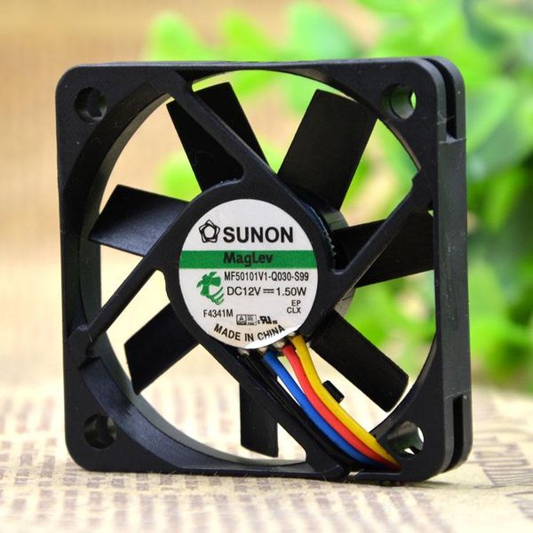 

computer speakers mf50101v1-q030-s99 5010 12v 1.50w 5cm four wire pwm fan