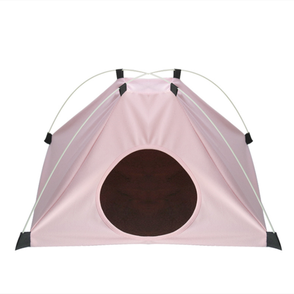 

kennels & pens lamb wool pet nest portable tent folding dog house warm winter cage cat puppy kennel easy quadrangular dogs