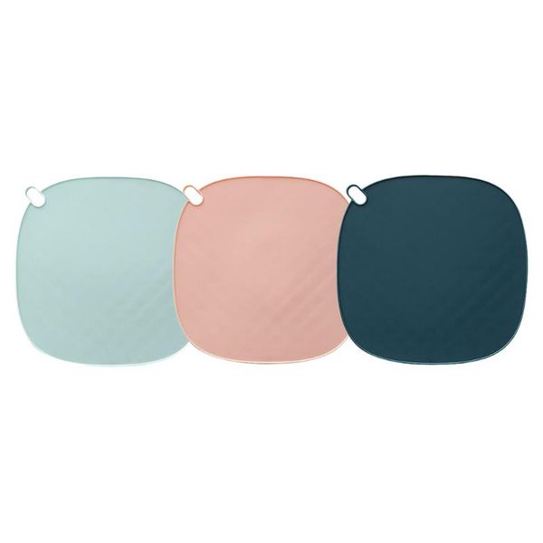 

mats & pads 3pcs table mat anti-scalding bowl creative non-slip silicone coasters