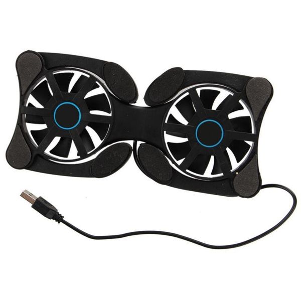 

lapcooling pads usb 2.0 external cooler pad notebook 2 fan black