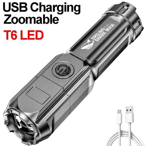 

party decoration super bright abs strong light focusing led outdoor portable home built-in battery rechargeable multi-function to