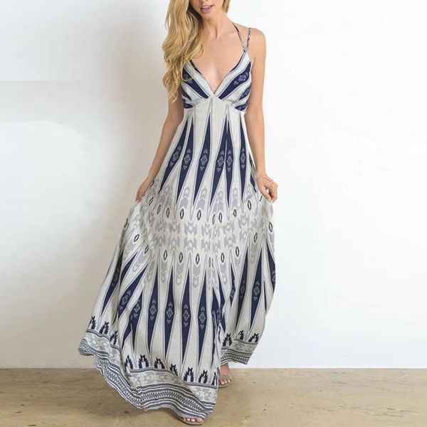 

casual dresses 2021 summer women's dress backless sleeveless v neck spaghetti strap long vestidos de mujer robe femme, Black;gray