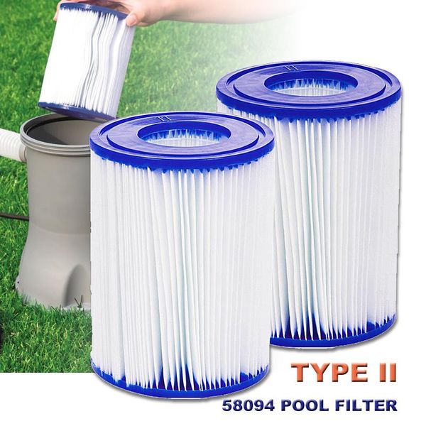 

pool & accessories swimming filter cartridges 58094 2pcs pack washable