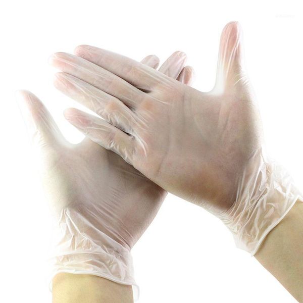 

disposable 50pcs gloves pvc made permanent makeup tattoo supplies semi-transparent sterile microblading tattoo1