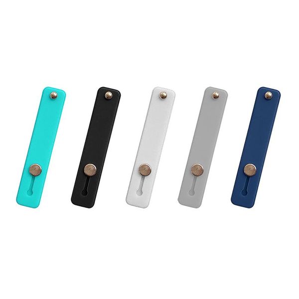 

cell phone mounts & holders wristband strap silicone push pull stick bracket mobile holder finger ring grip universal