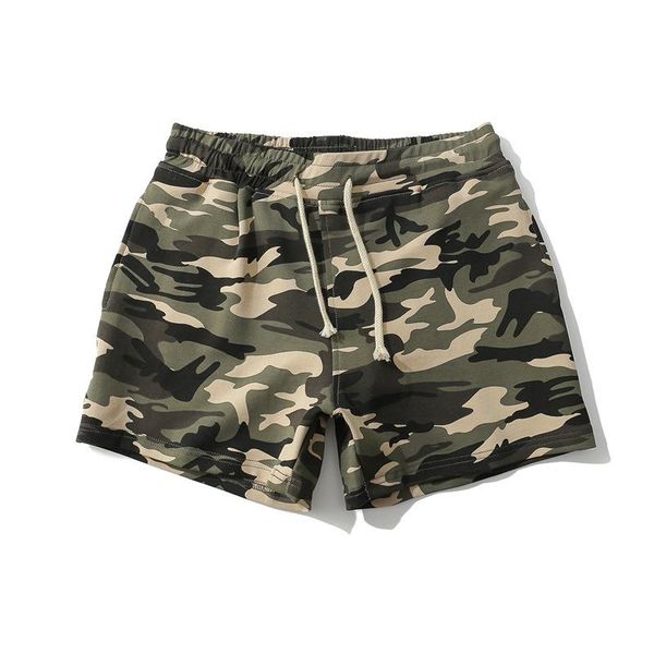 

men's shorts camouflage arrow pants trendy sports pirate plus size fitness short-length selling, White;black