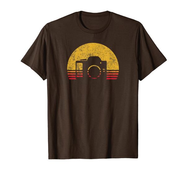 

Vintage Retro Sunset Camera Shirt Photographer Gift, Mainly pictures