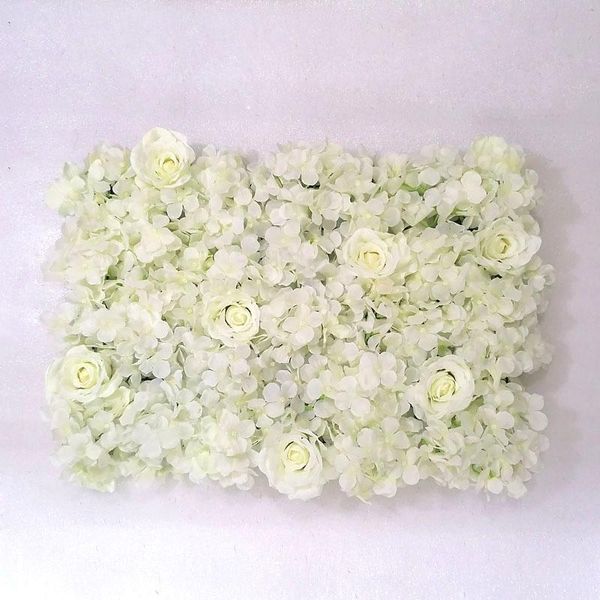 

party decoration 40x60cm silk rose flower wall wedding backdrop champagne artificial romantic decor